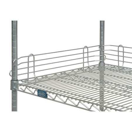 Nexel Ledge for Wire Shelves, 36L X 4H 188584